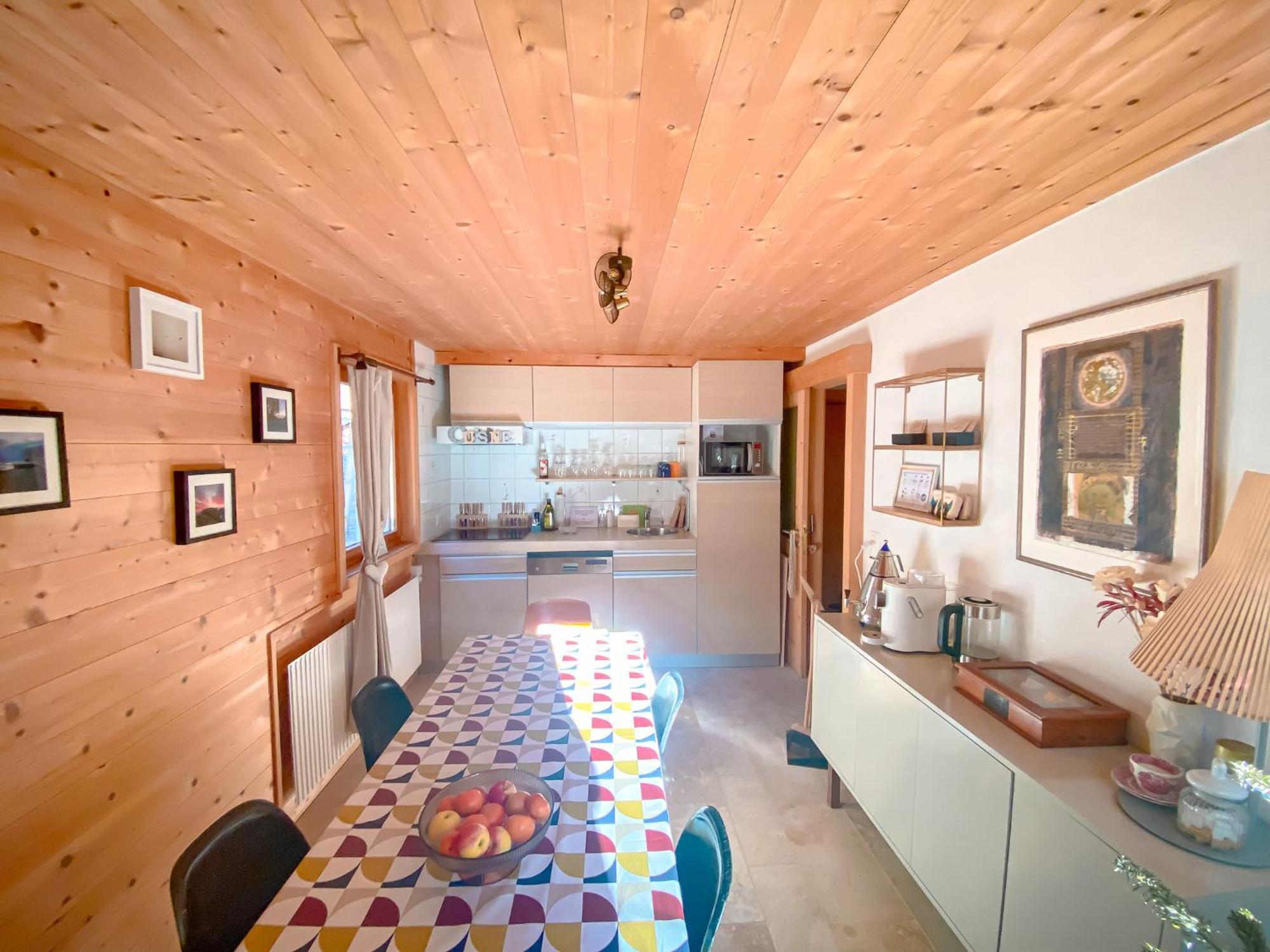 Chalet 4 Saisons Ovronnaz Eksteriør bilde